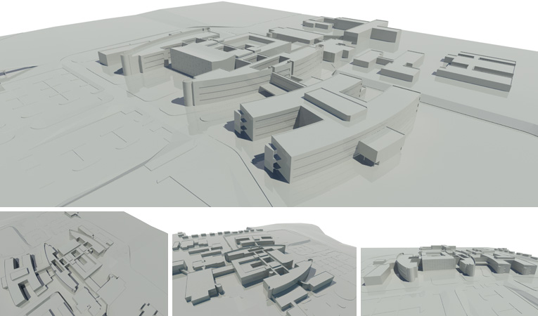 Graphiste architecture perspectiviste illustrateur modelisation projet batiment 3D